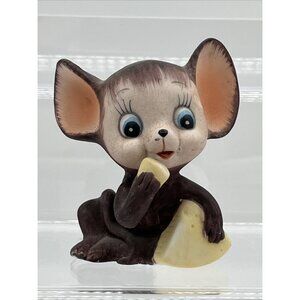 Vintage Jungle Friends & Nicky by Kelvin Mouse Eating Cheese 1960's